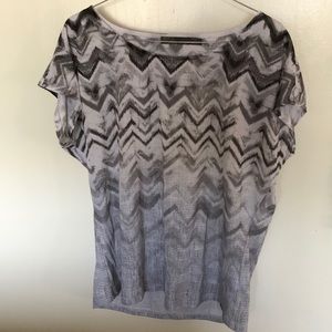 Prana short sleeve printed top